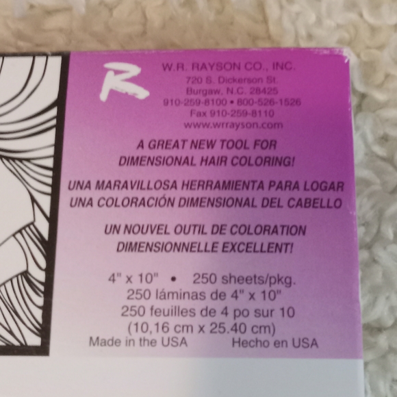 - Flexible Hair Foil Wraps - Picture 4 of 9